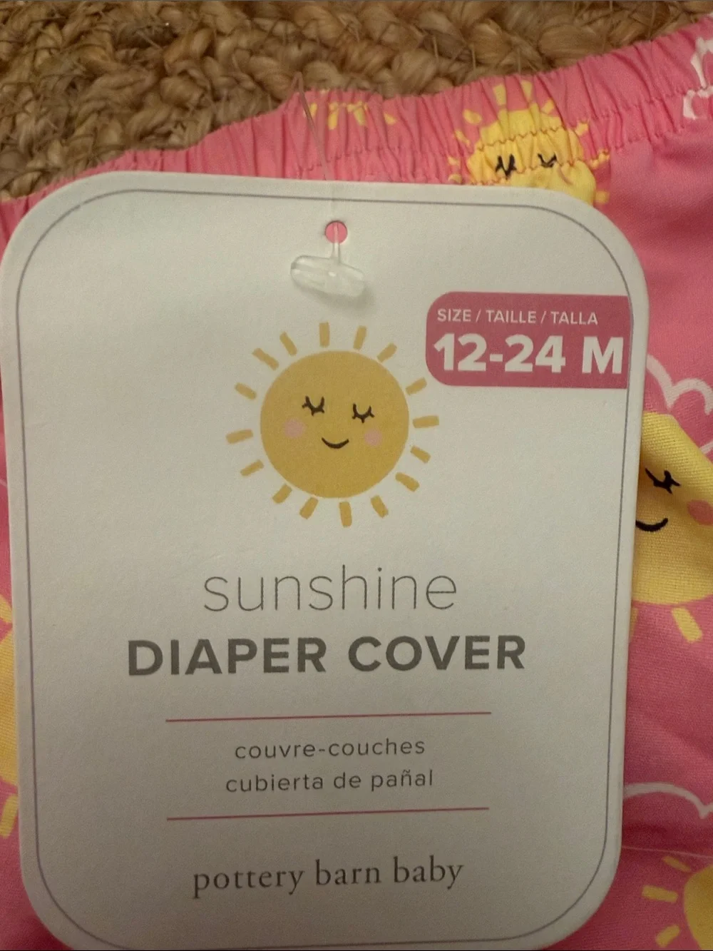 Pottery Barn bright pink